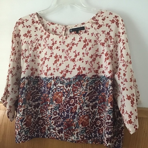 House of Harlow 1960 Ava Floral Boxy Crop Top - Picture 8 of 12